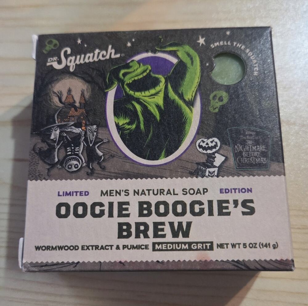 Dr. Squatch Ltd Ed. Bar Soap Oogie Boogie's Brew Medium Grit 5oz